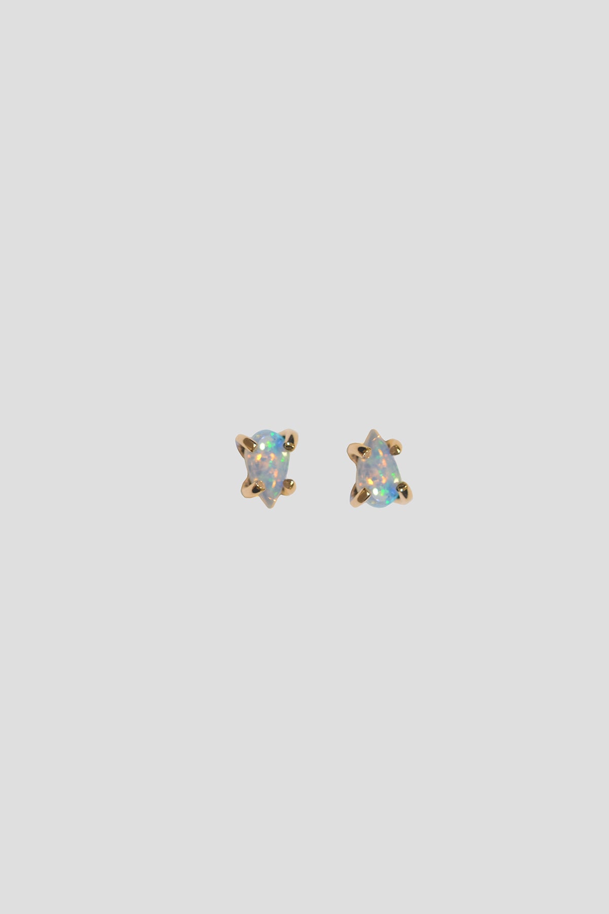 Melissa Joy Manning Mini Opal Teardrop Studs – Drama Club