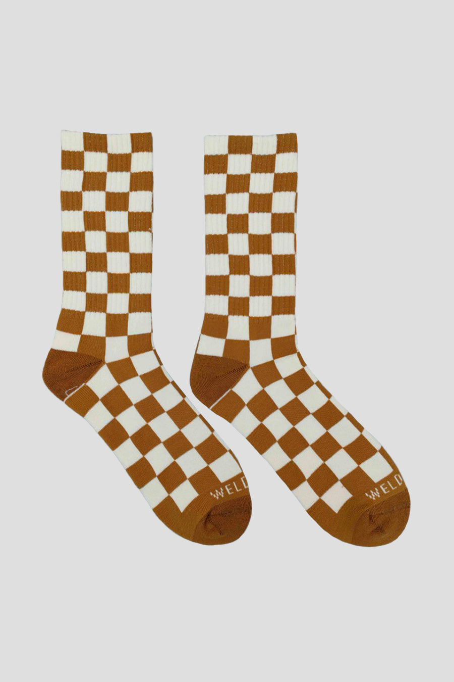 Checkerboard Cotton Crew Socks – weld mfg