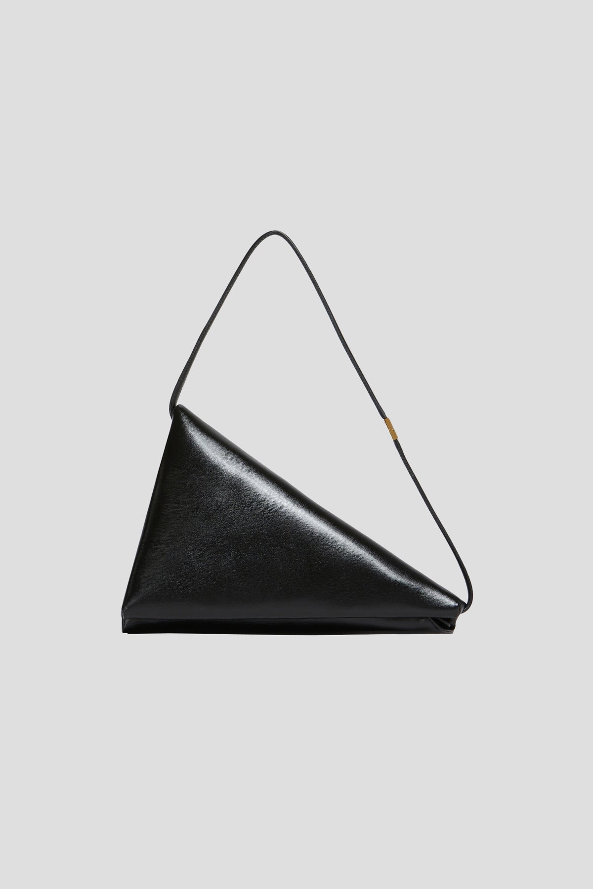 FOLDED TRIANGLE BAG, Signature Leather Accessories