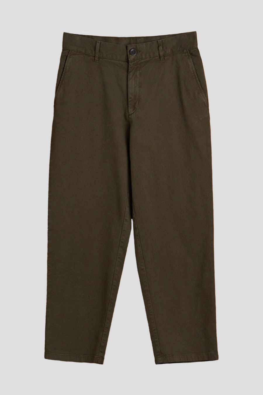 Twill Cotton Trousers