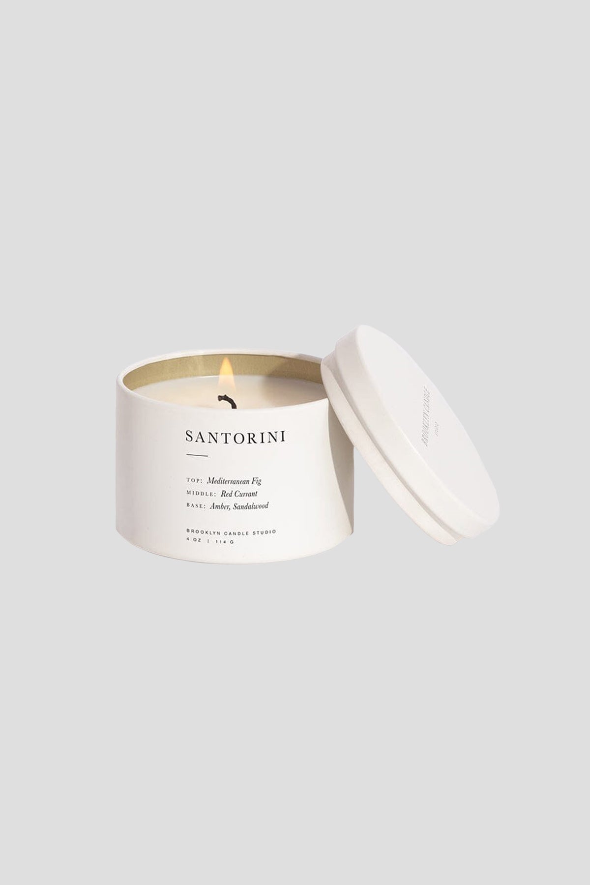 Santorini Travel Candle