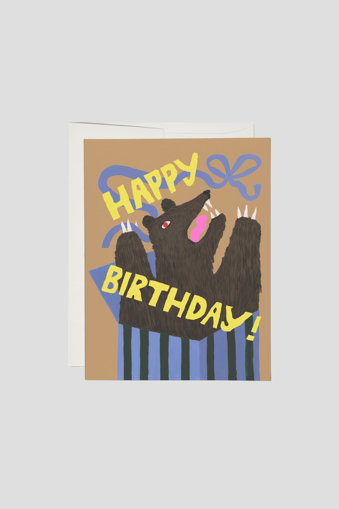 Surprise Bear Birthday Card