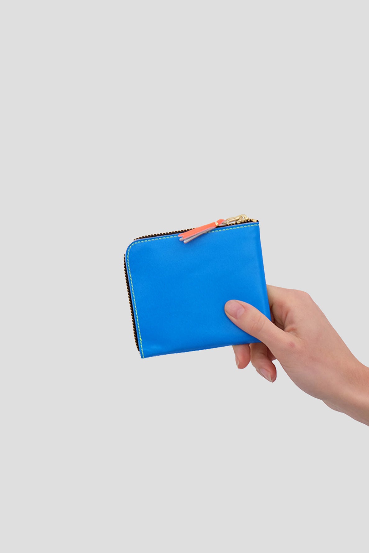 Super Fluo Neon Corner Zip Wallet