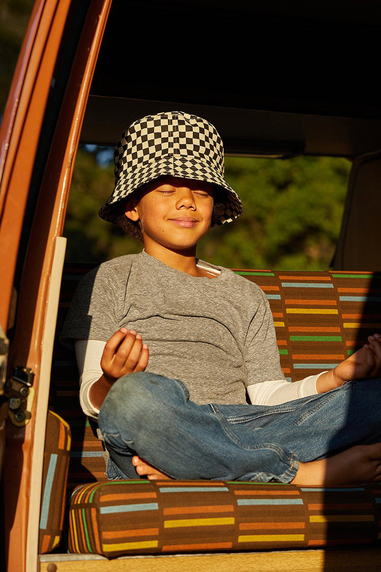 Kid's Checker Bucket Hat