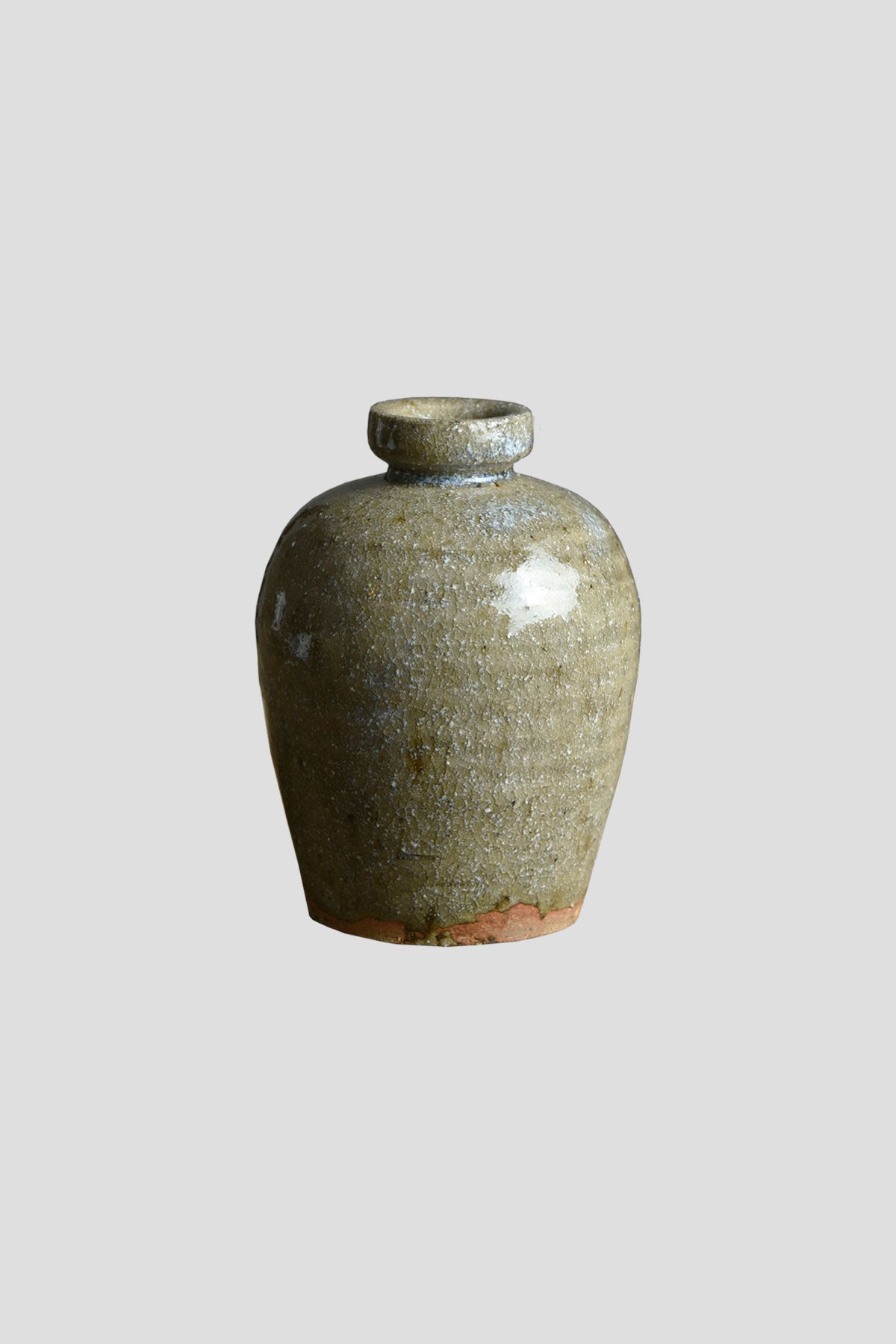 Foraged Clay Bud Vase