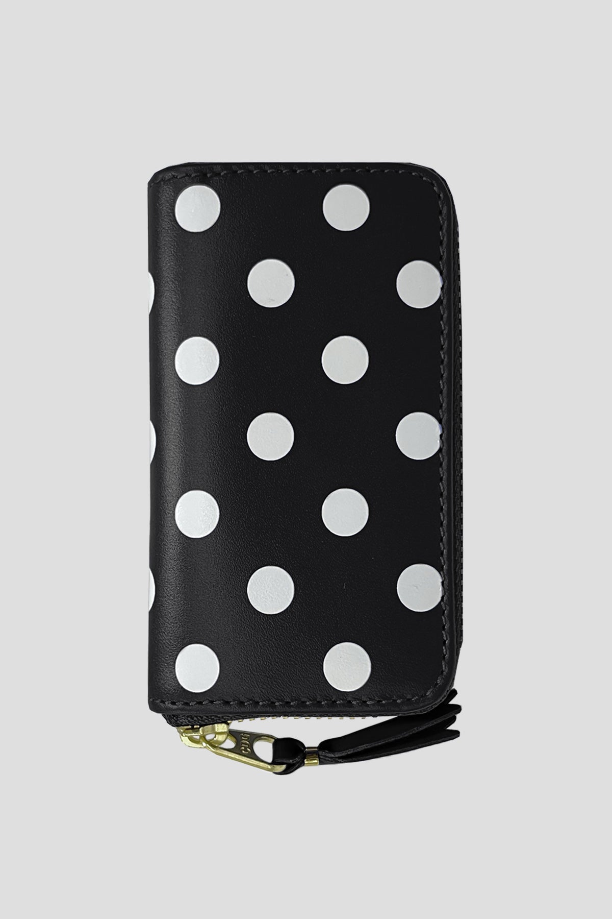 Simple Zip Polka Dot Wallet