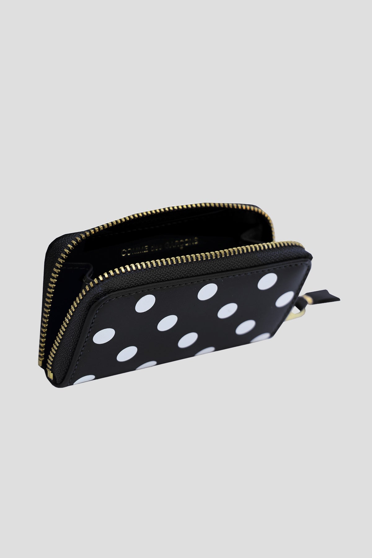 Simple Zip Polka Dot Wallet