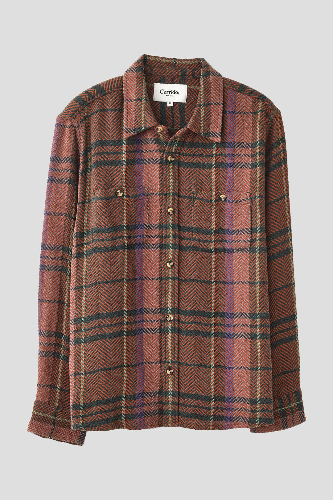 Acid Plaid Totem Shirt