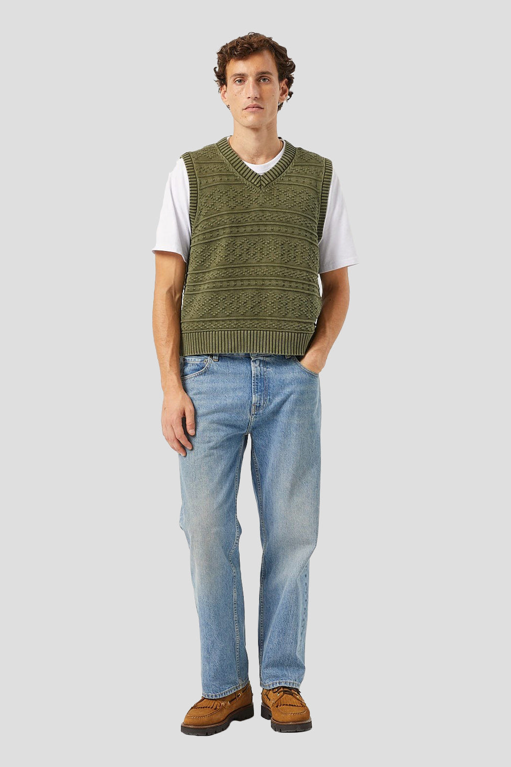 Jacquard Vest