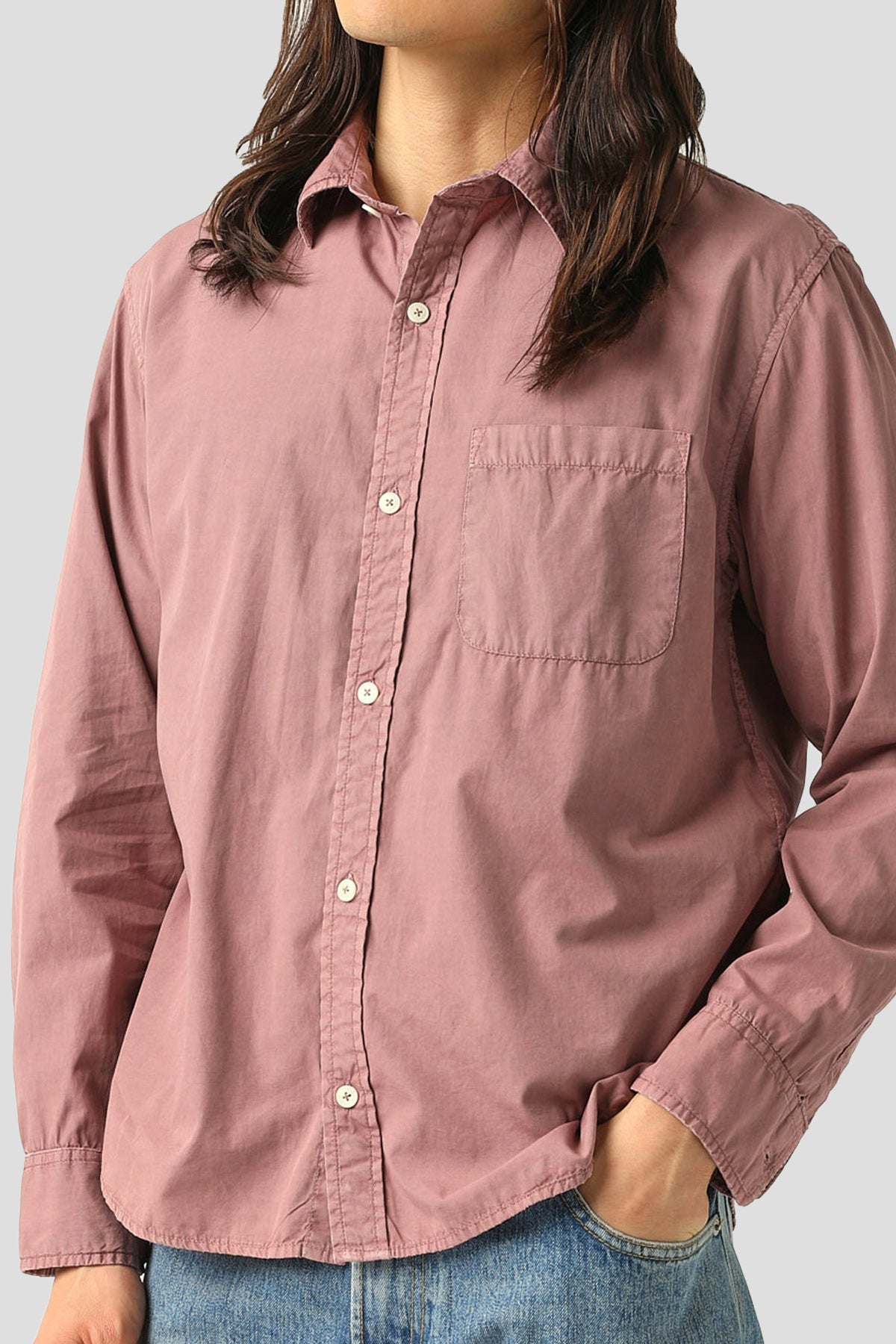 Washed Poplin Shirt