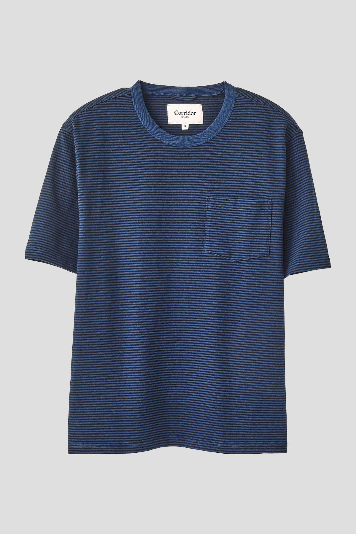 Trevor Striped Crew Tee