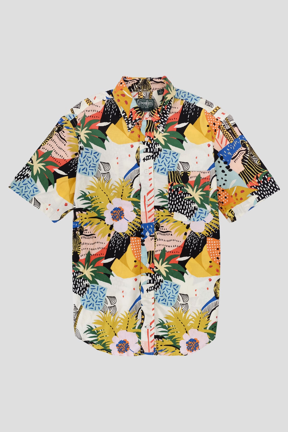 Gitman Vintage Disco Oasis Camp Shirt – Drama Club