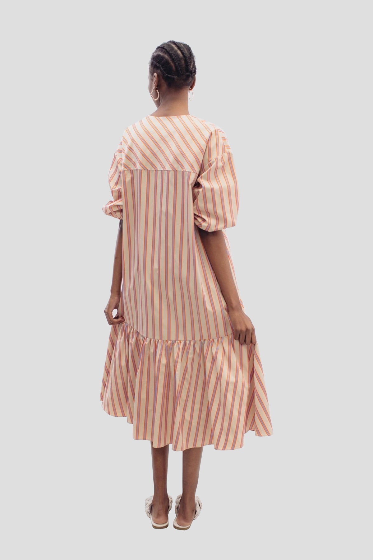 Keti Striped Dress