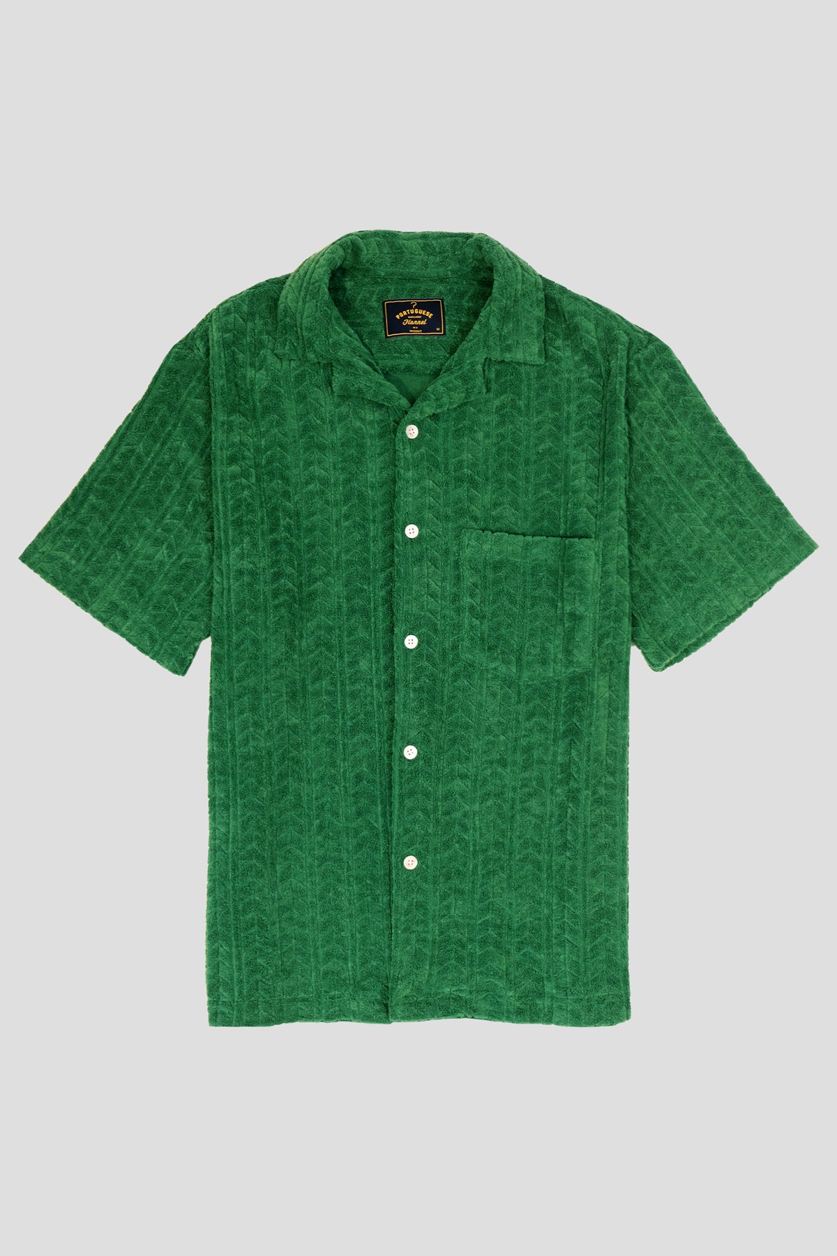 Portuguese Flannel Cotton-Blend Terry Shirt