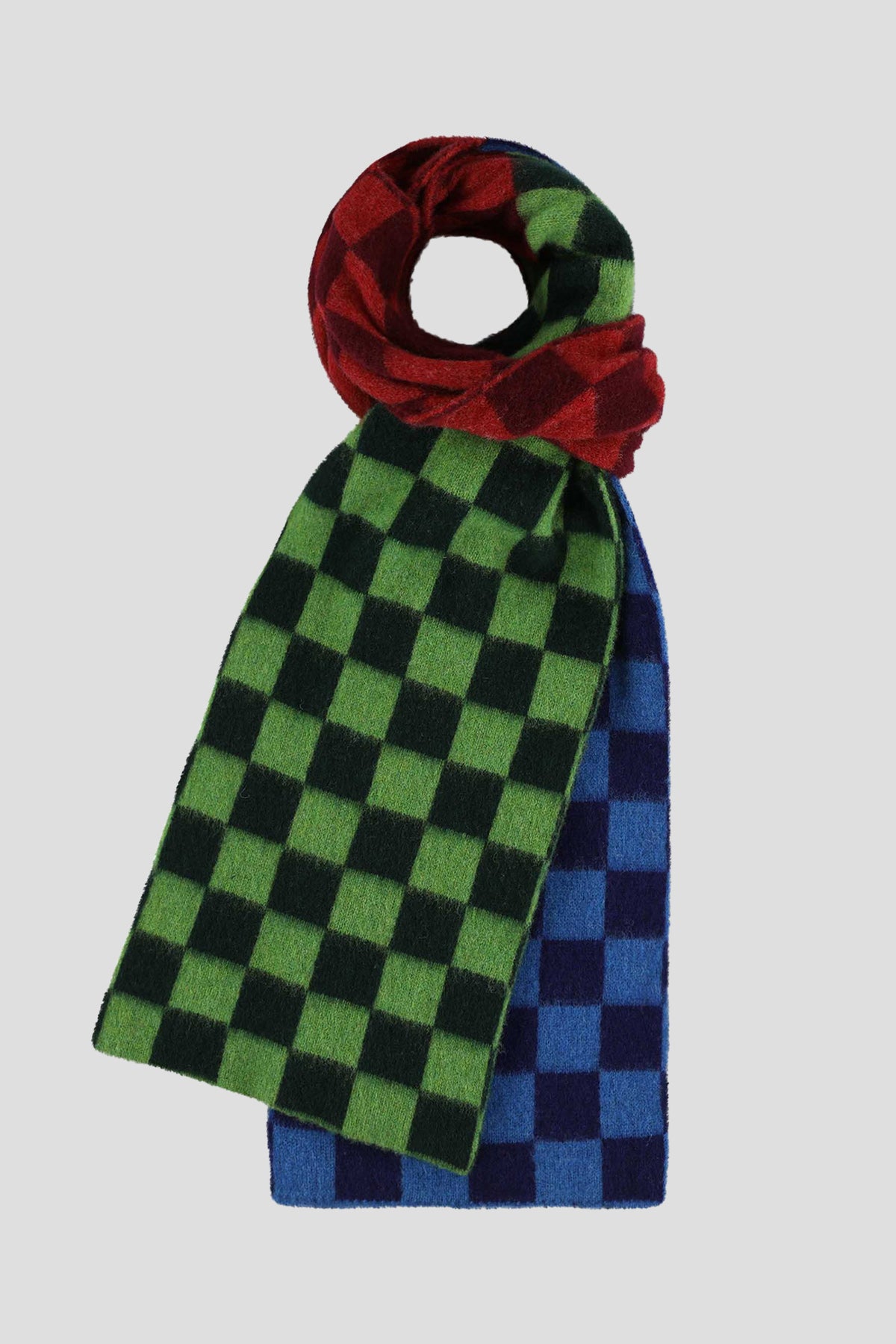 Cosmic Checkerboard Scarf