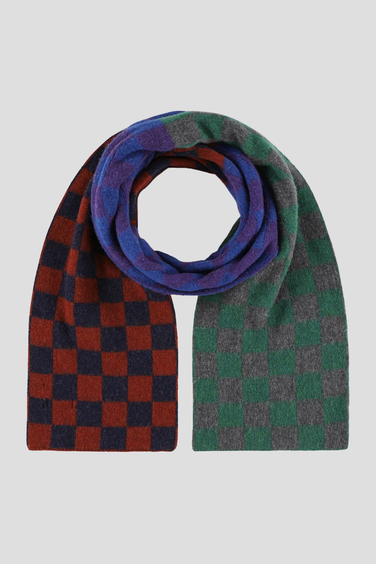 Cosmic Checkerboard Scarf