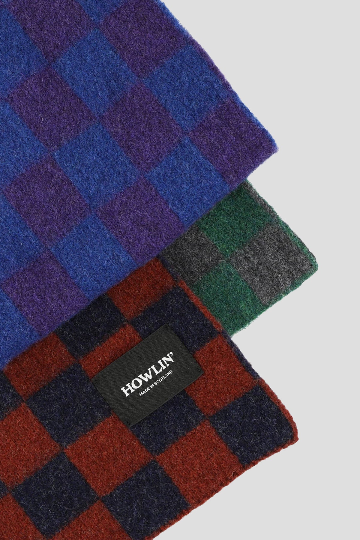 Cosmic Checkerboard Scarf