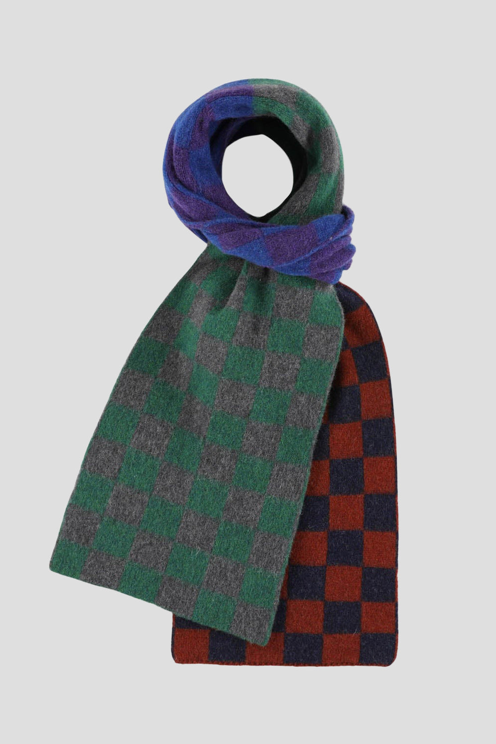 Cosmic Checkerboard Scarf