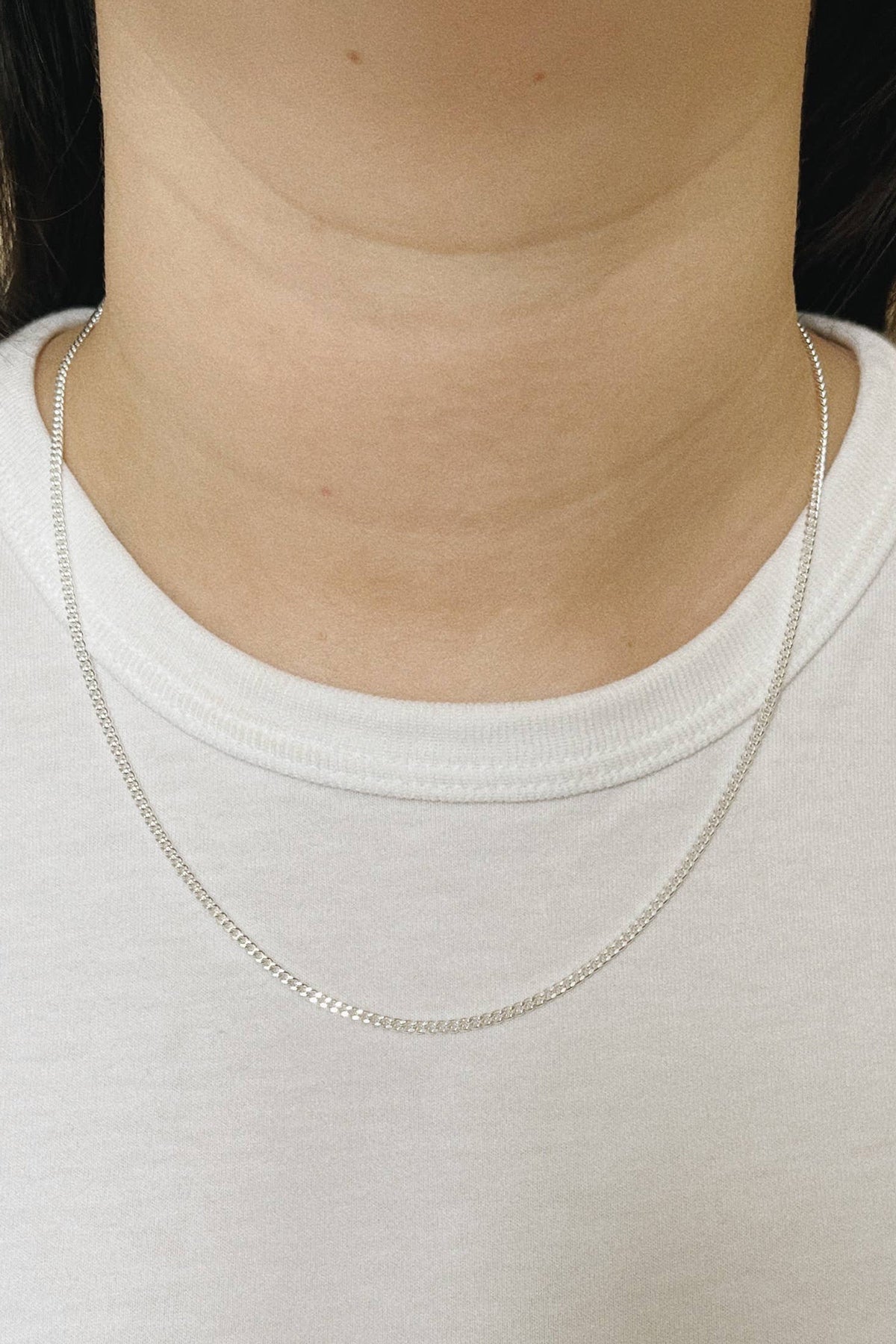 Thin Curb Necklace