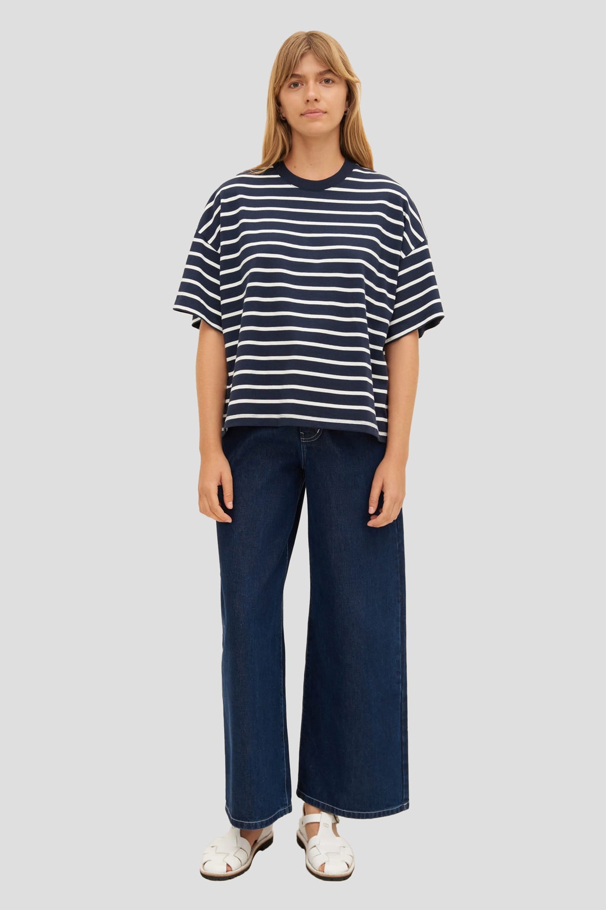 Big Boxy Breton Tee