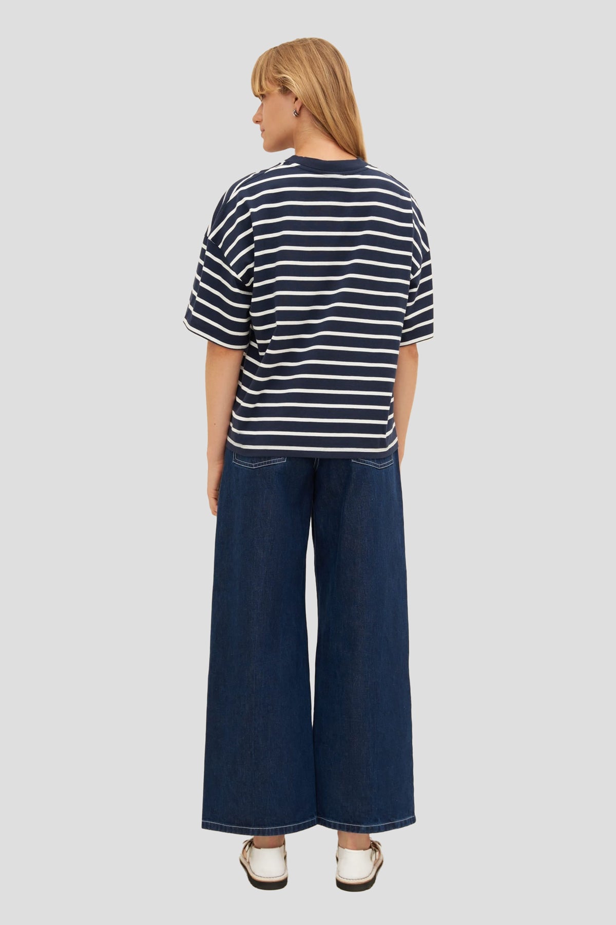 Big Boxy Breton Tee