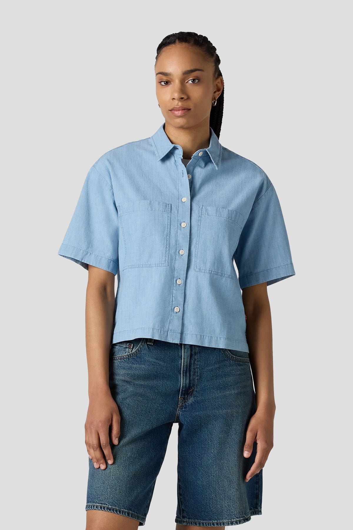 Harlie Cropped Shirt
