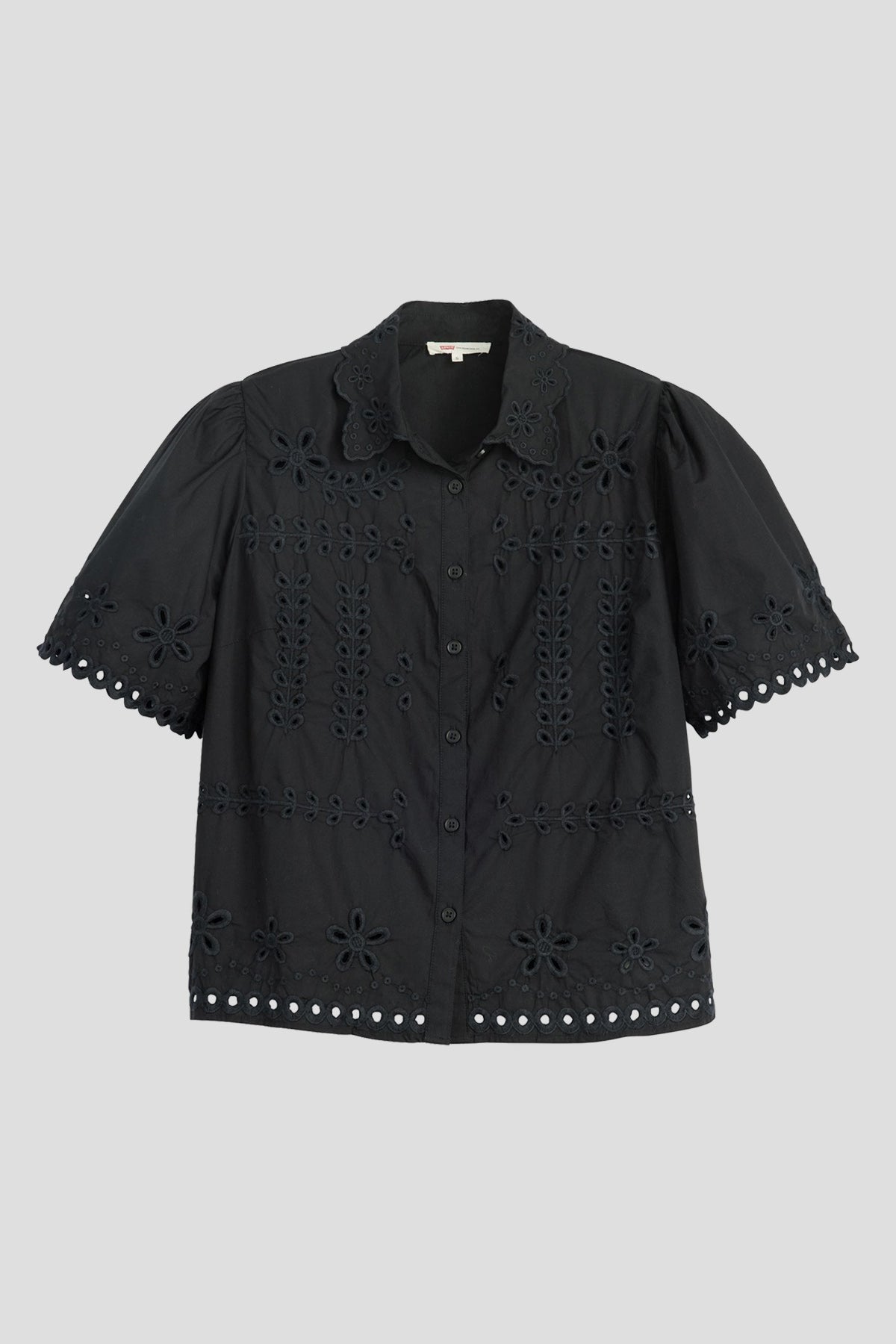 Rayne Eyelet Camp Shirt