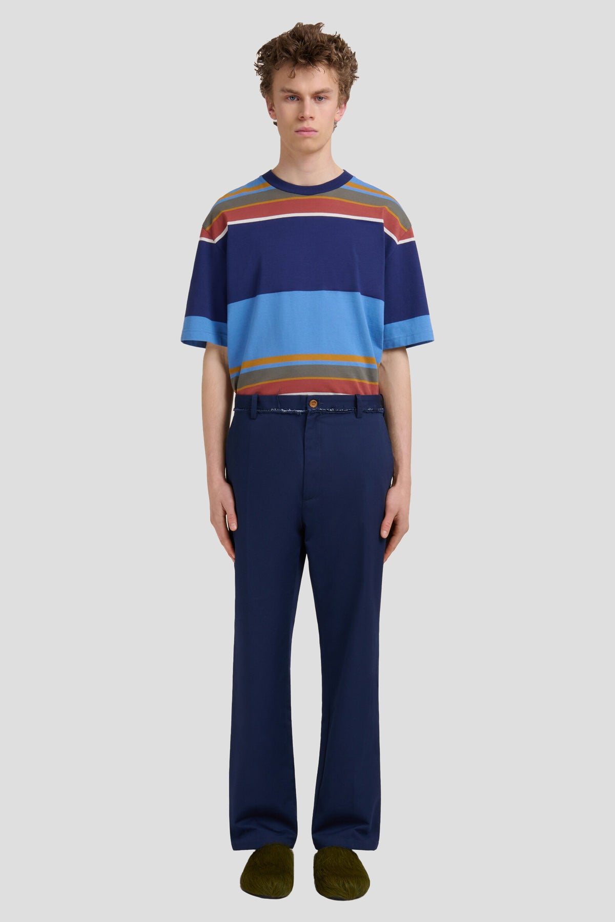 Organic Gabardine Trousers