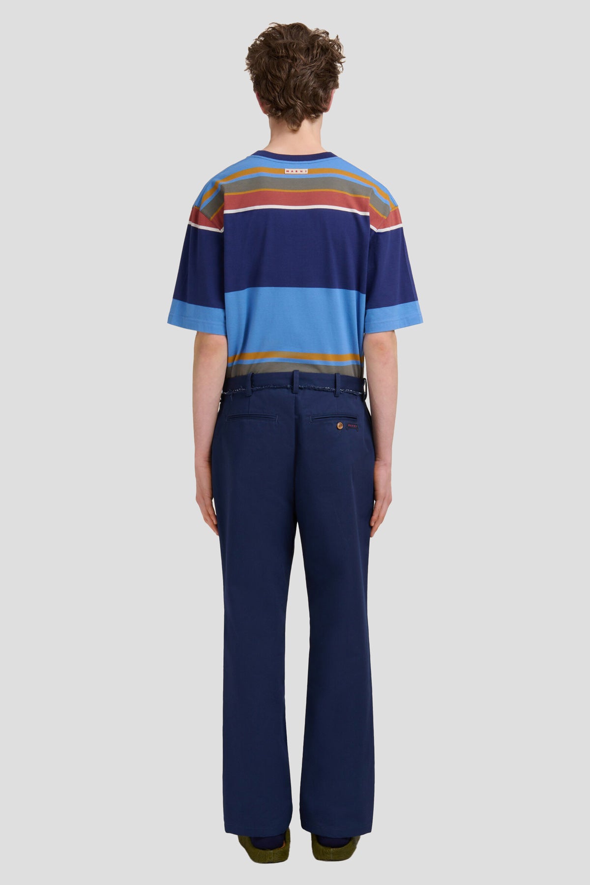Organic Gabardine Trousers