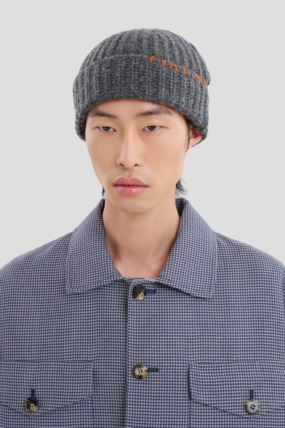 Mending Embroidered Beanie