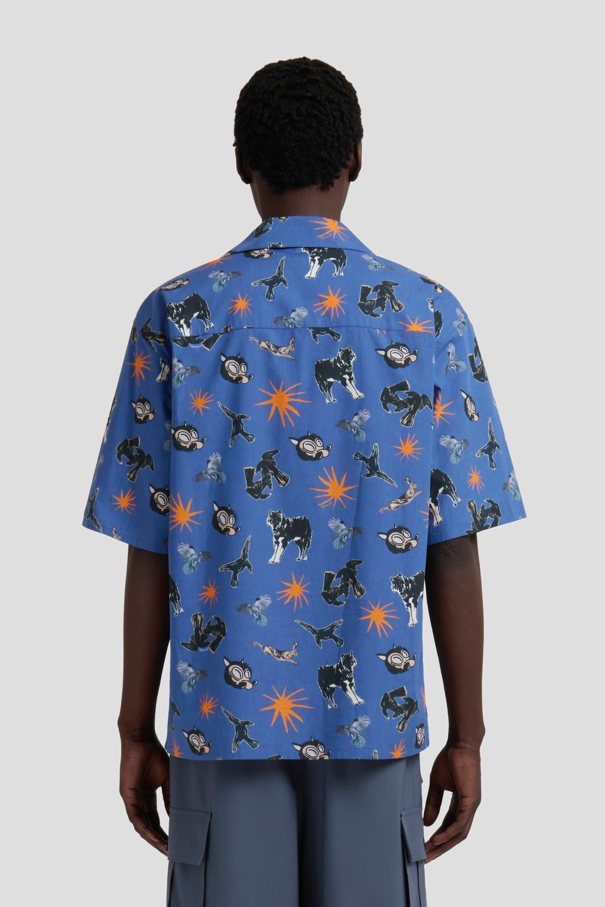 Wolves Poplin Bowling Shirt