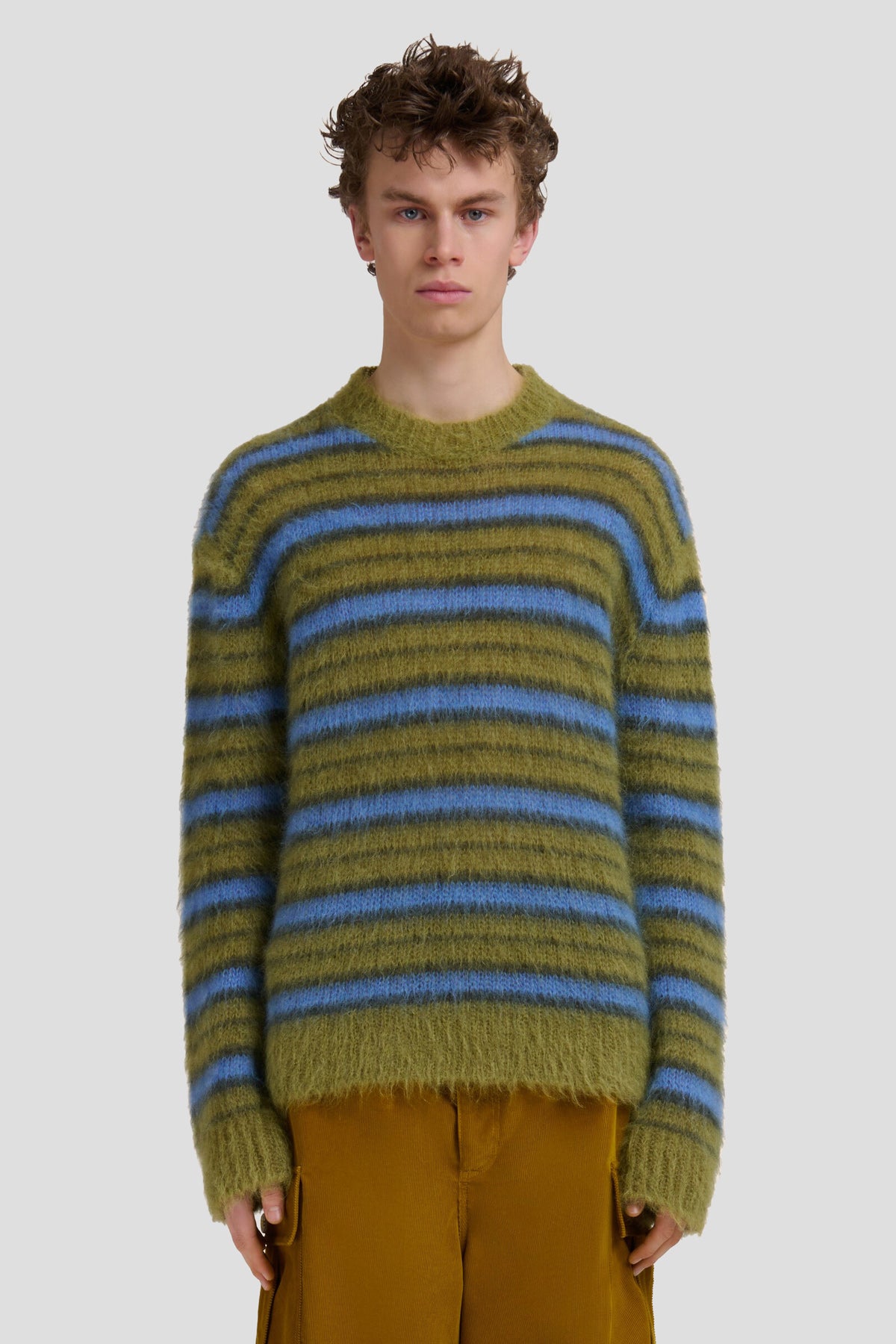Striped Mohair Sweater