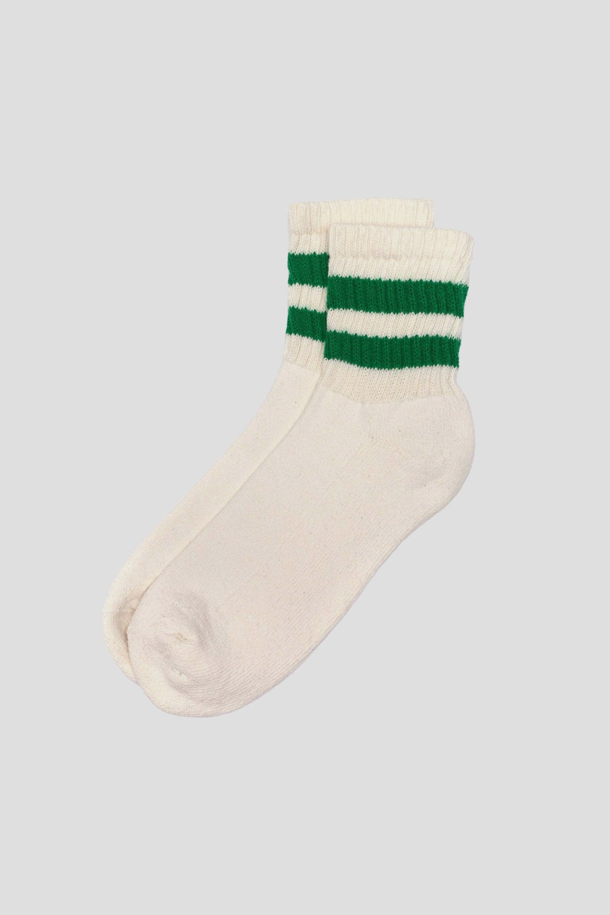 Mono Stripe Quarter Crew Sock