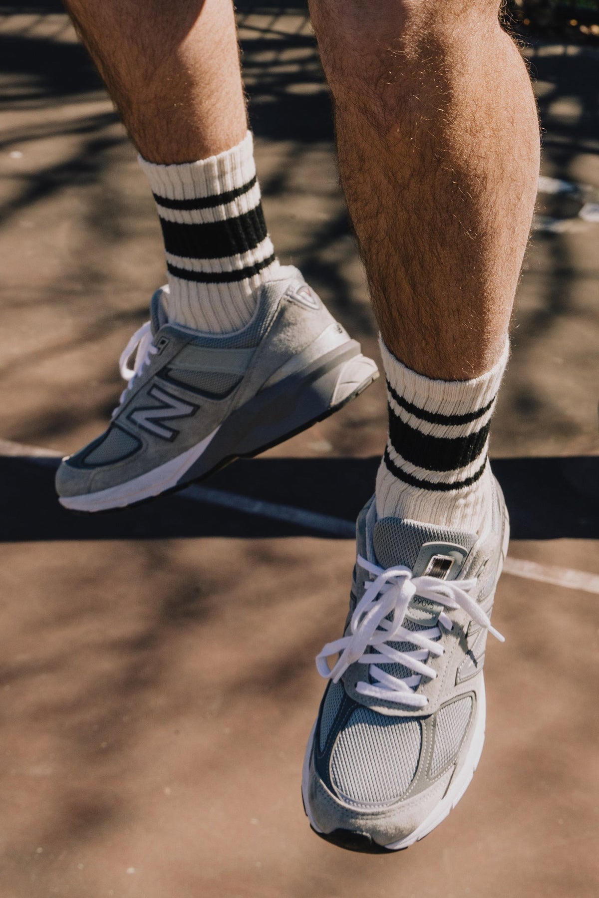 Mono Stripe Socks