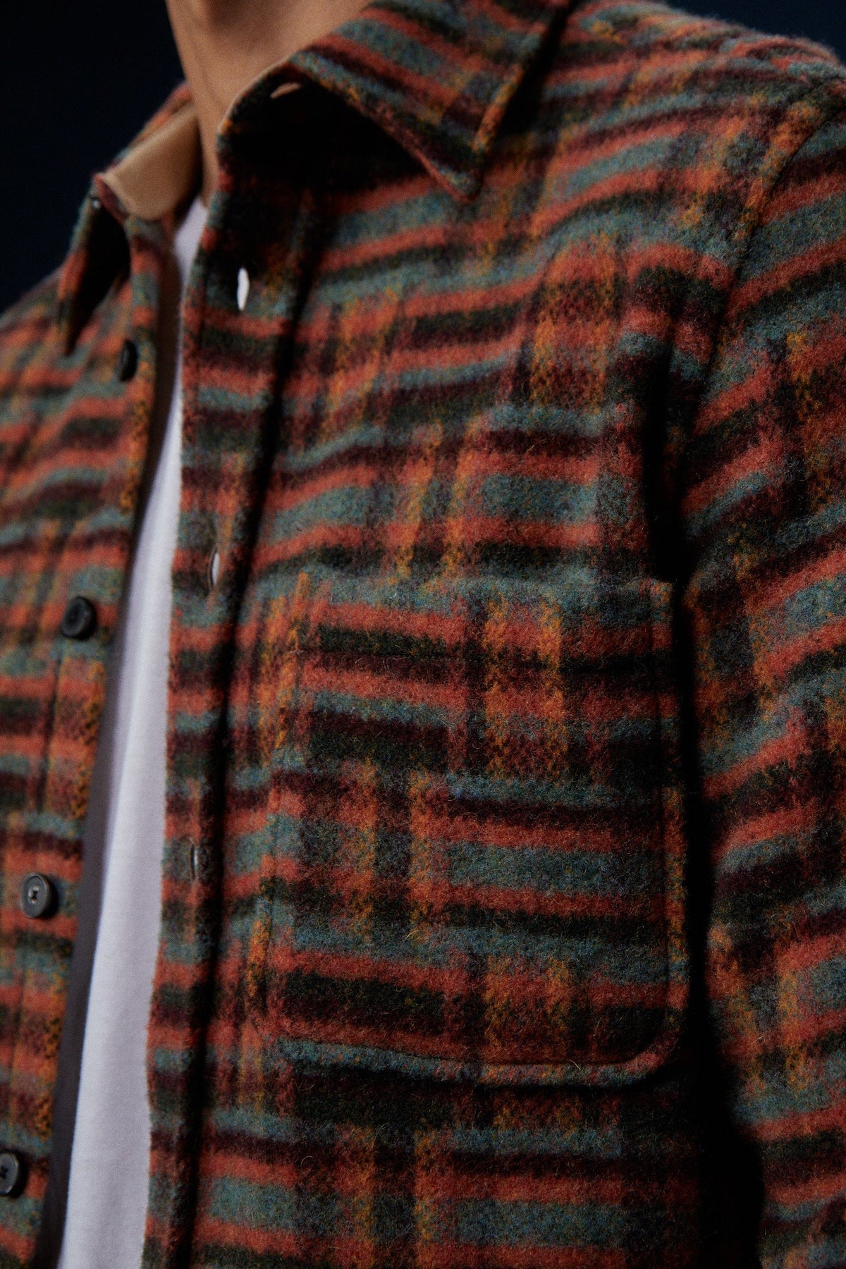 Abstract Geometric Overshirt