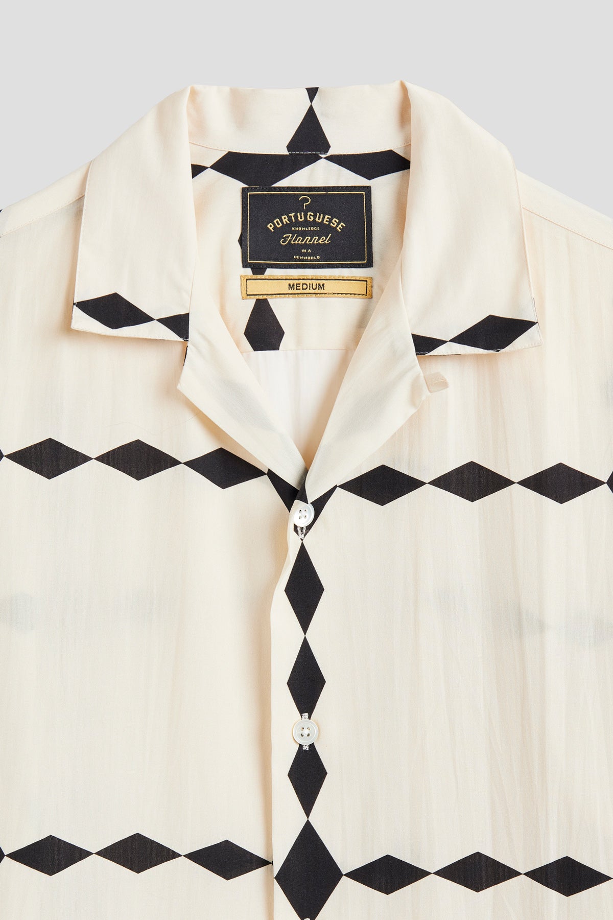 Diamonds Tencel Camp Shirt