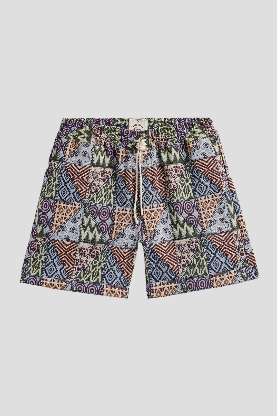 Patch Tapestry Shorts