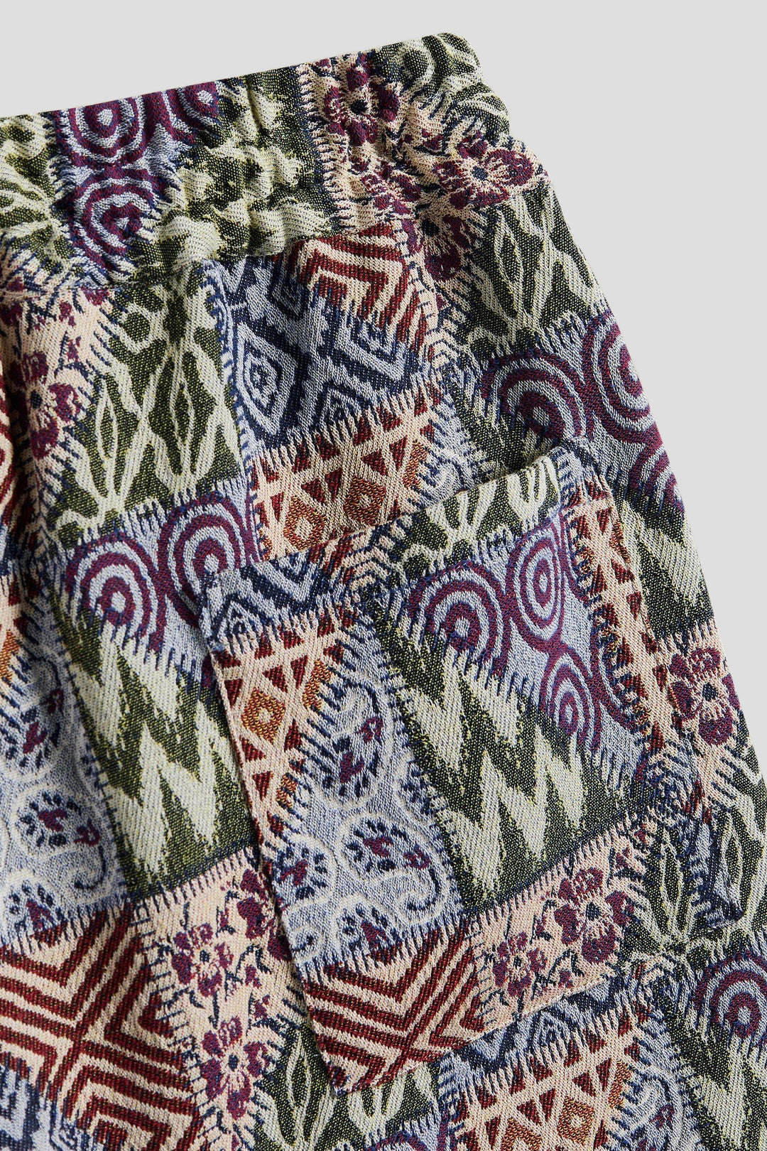Patch Tapestry Shorts