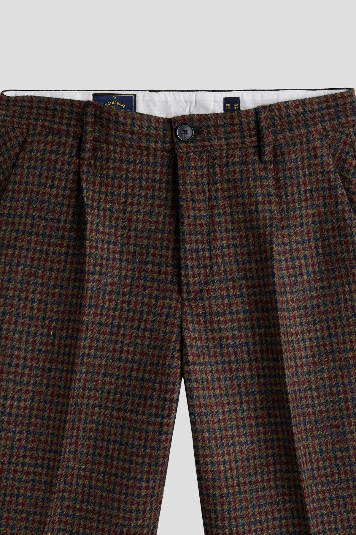 Single Pleat Poule Trousers