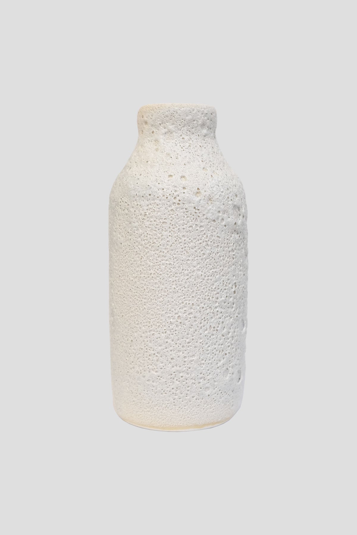 Large Crater Bottle Vase