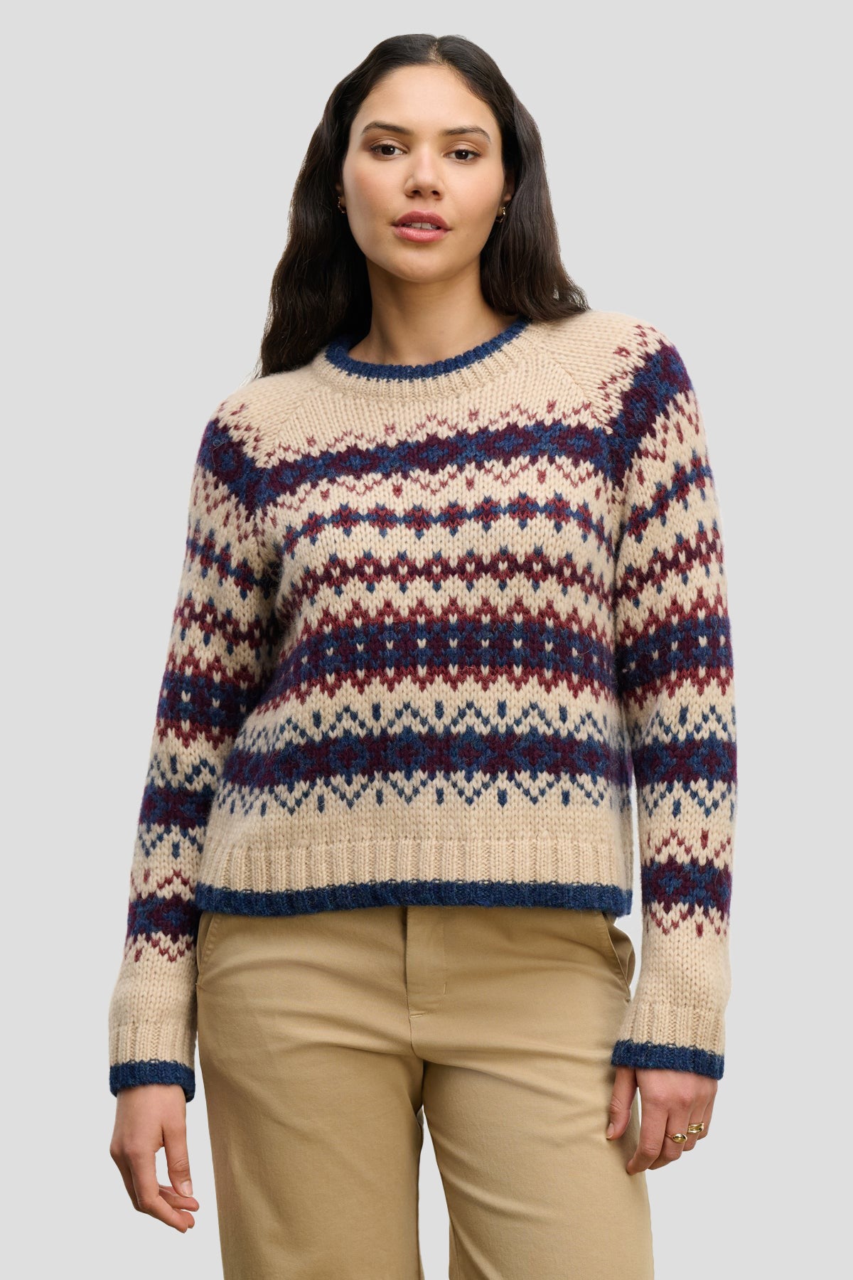 Makena Fairisle Sweater