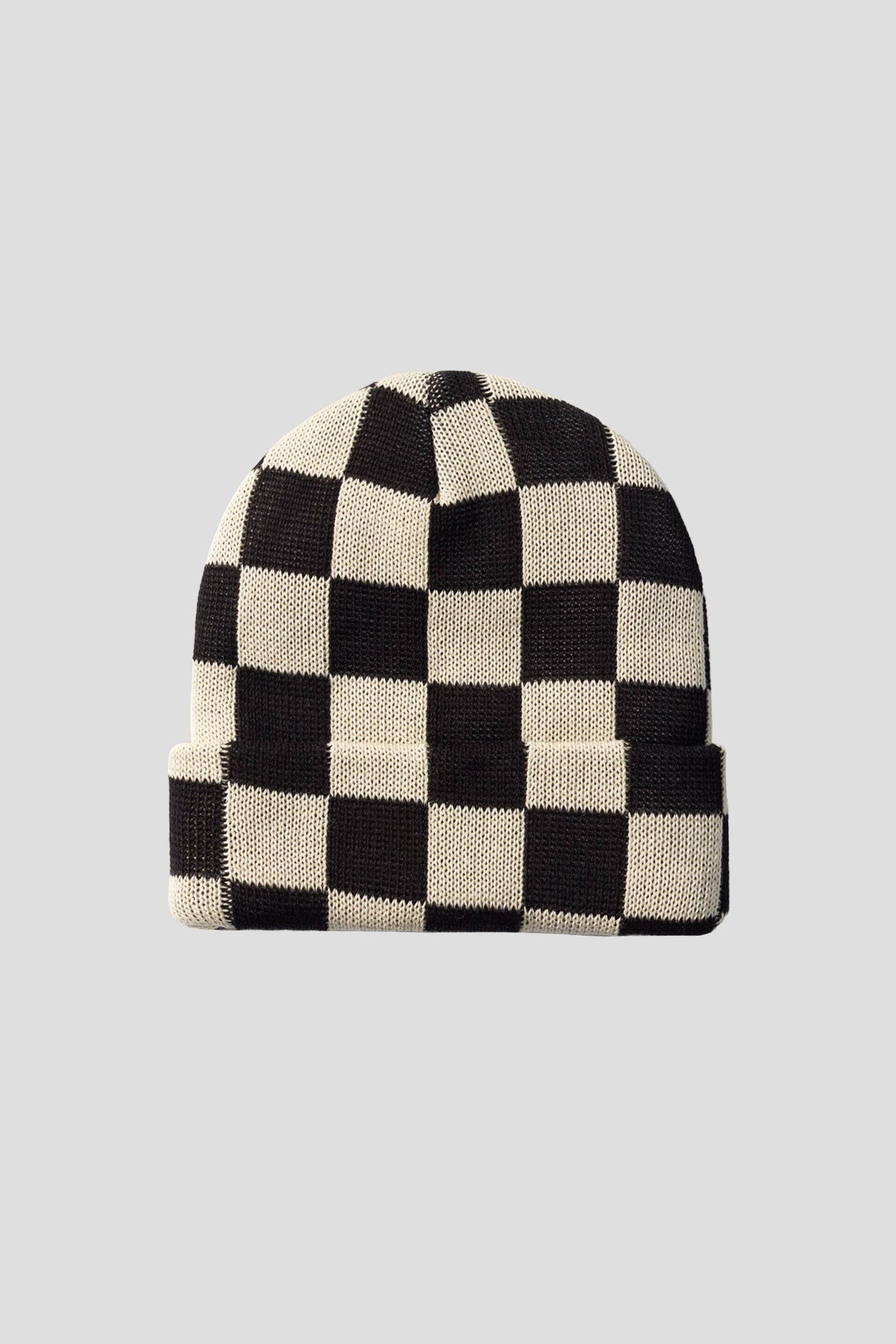 Checker Hemp Watch Cap