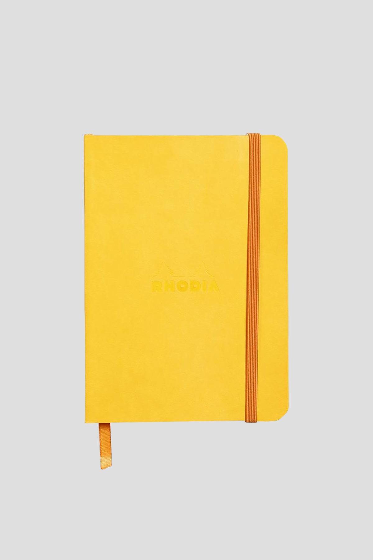 Yellow Dot Grid Soft Notebook